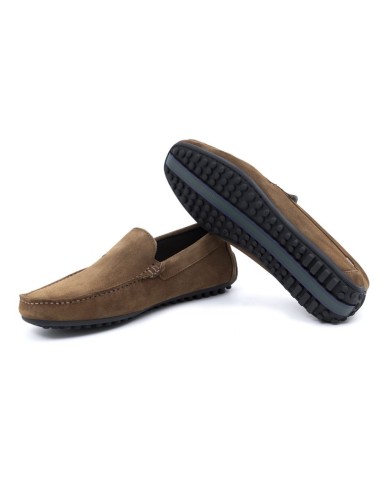 Light Brown suede moccasin