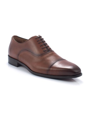 Brown leather Oxford