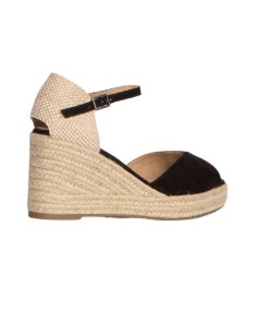 Espadrilles femme lisse le noir W-ACRIN-NEGRO 2