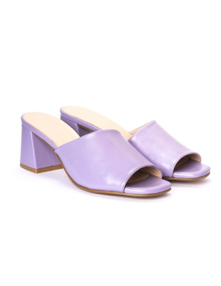 chaussures habillées femme de peau violet W-CALAIS-VIOLETA