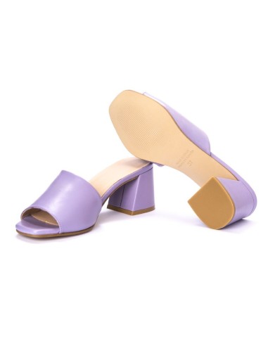 chaussures habillées femme de peau violet W-CALAIS-VIOLETA