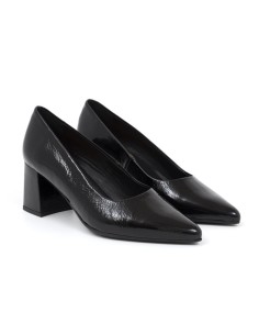 chaussures habillées femme de peau le noir W-CHARILA-NEGRO