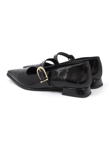 Zapato de Vestir de piel liso color negro