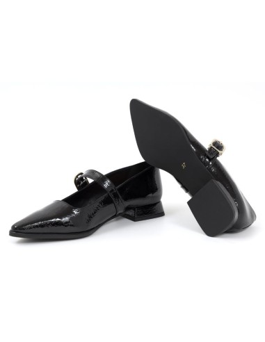 chaussures habillées femme de peau le noir W-CHIMY-NEGRO