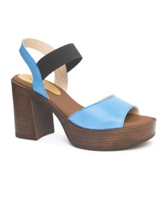 Blue leather Dressing Shoes 2