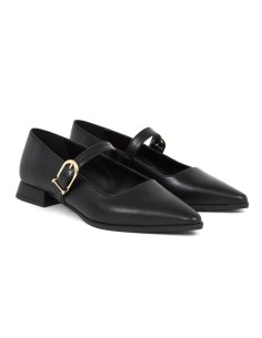 chaussures habillées femme de peau le noir W-DORY-NEGRO