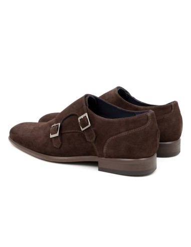 chaussure avec boucle suède marron SERPOR-TESTA