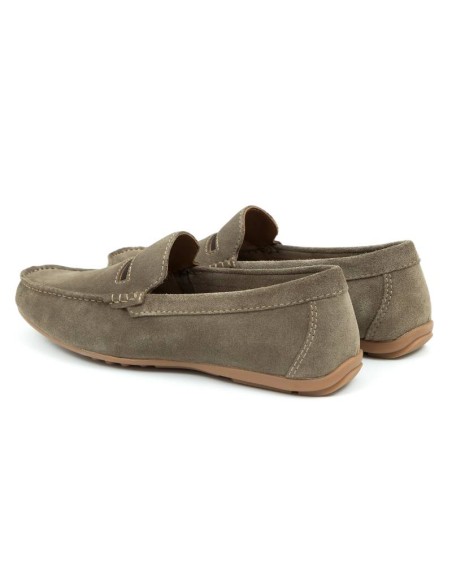 Mocassin suède beige SOQUIN-BEIGE