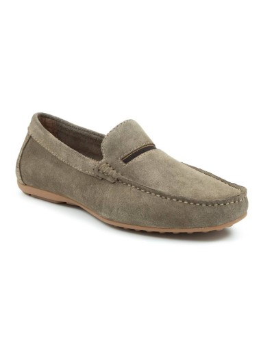 Mocassin suède beige SOQUIN-BEIGE