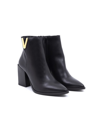 bottines femme lisse le noir W-ELIANA-NEGRO