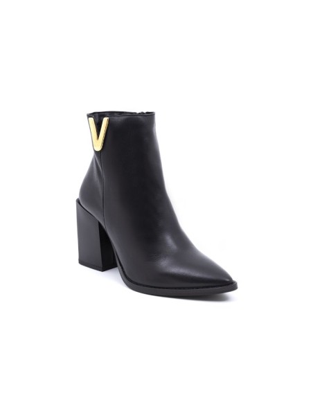 bottines femme lisse le noir W-ELIANA-NEGRO