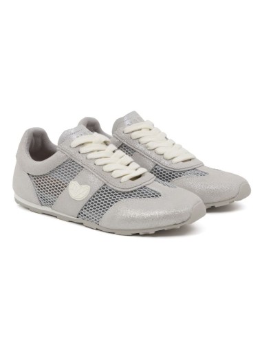 Grey suede Women's sneakers