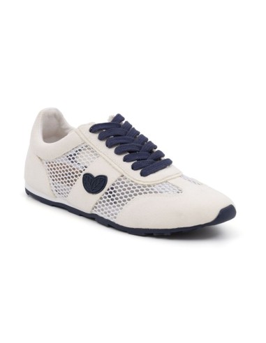 White suede Women's sneakers