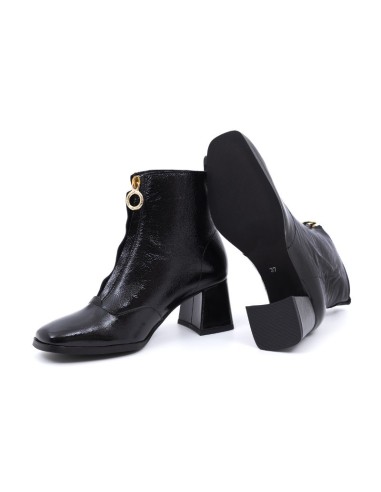 bottines femme lisse le noir W-VERA-NEGRO