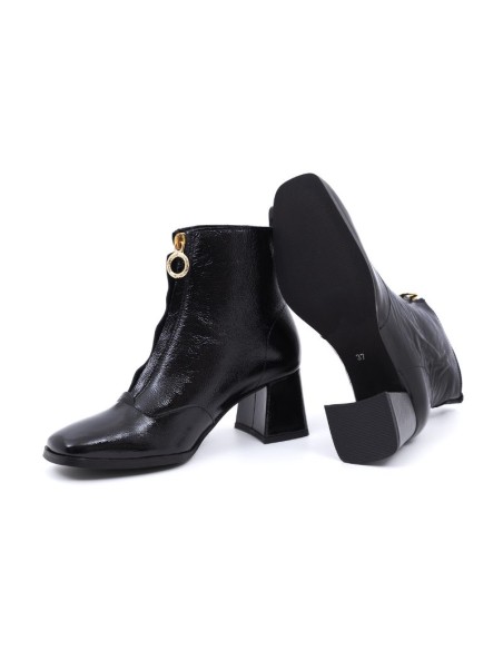 Botines de mujer liso liso color negro