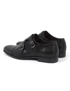 Black leather monkstrap 2