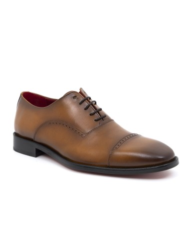 Brown leather Oxford