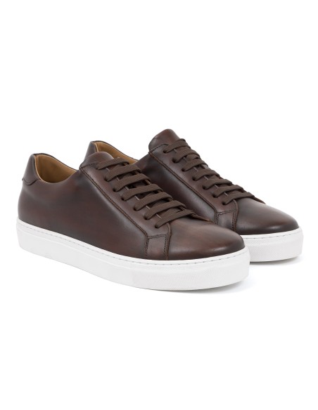 Light Brown leather sneakers