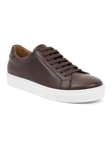 Light Brown leather sneakers
