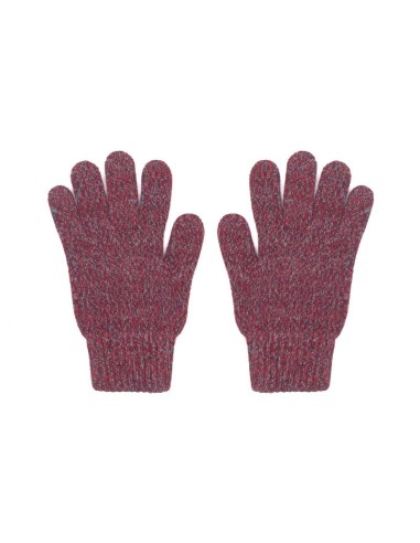 Burgundy woven Gloves