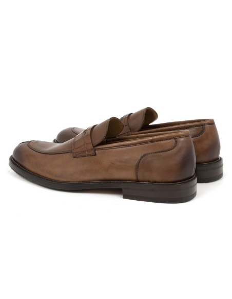 Light Brown leather moccasin