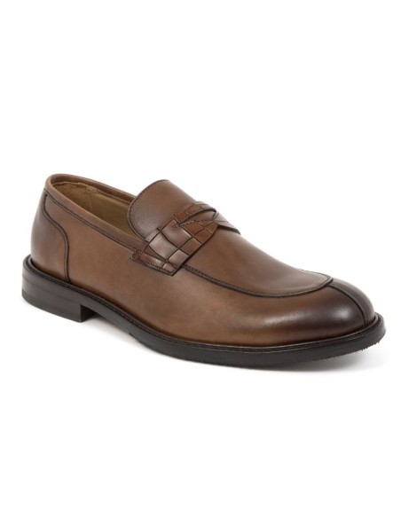 Light Brown leather moccasin