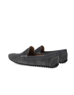 Mocassin suède gris SEATIEL-GRIS 2