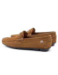 Brown suede moccasin 2