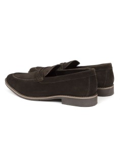 Brown suede moccasin 2