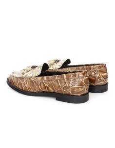 femmes mocassins de peau cuir W-FLORIS-CUERO 2