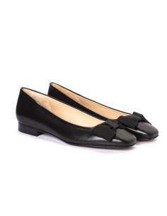 chaussures habillées femme de peau le noir W-MELINA-BLACK 2