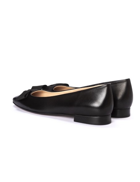 Zapato de Vestir de piel liso color negro