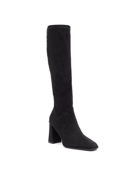 bottes femme suède le noir W-SALTA-BLACK