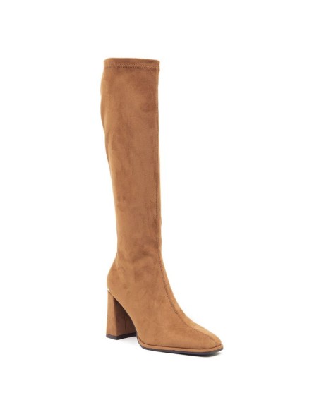 bottes femme suède cuir W-SALTA-CAMEL