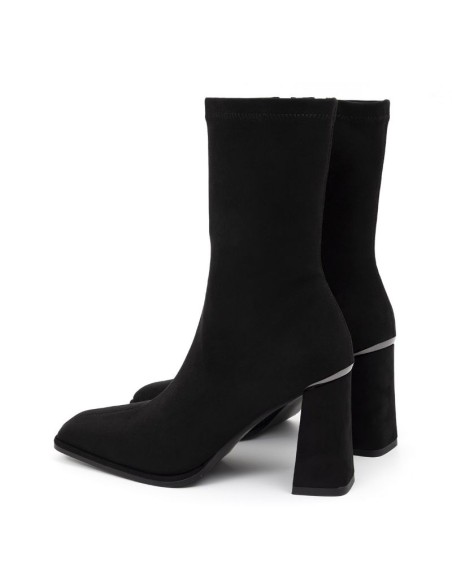 bottes femme suède le noir W-SETALICA-BLACK