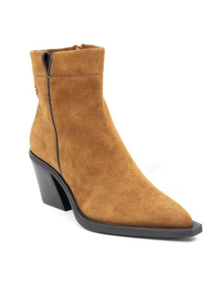 bottines femme suède cuir W-SOTON-CUERO