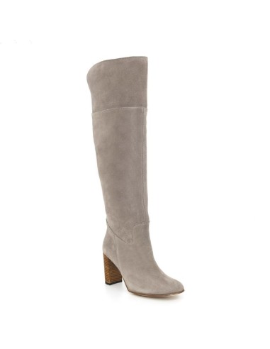 bottes femme suède gris W-SULER-GREY