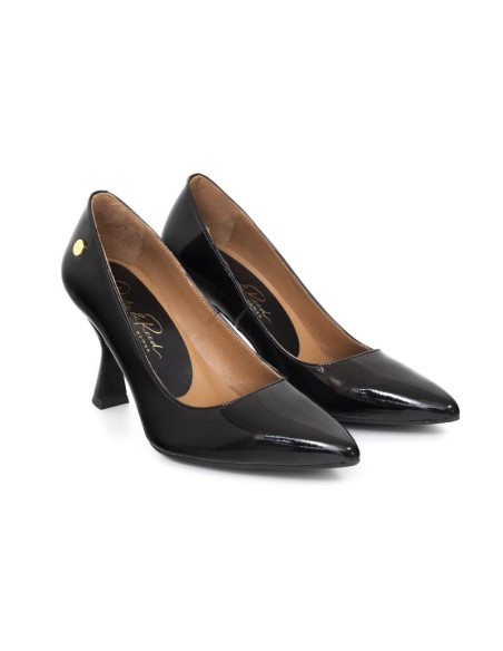 chaussures habillées femme de peau le noir W-PADI-BLACK