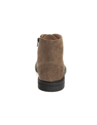 Beige suede boot