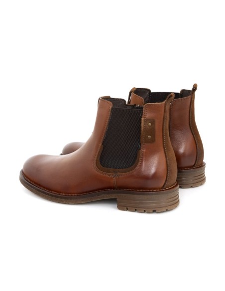 Light Brown leather chelsea boots