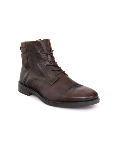 Brown leather boot