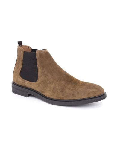 bottines chelsea suède cuir SAMIPOR-CUERO