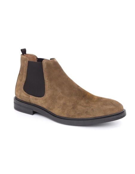 bottines chelsea suède cuir SAMIPOR-CUERO