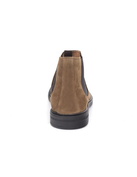 Light Brown suede chelsea boots