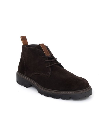 Bottine suède marron SERUPE-BROWN