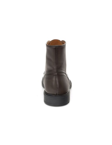 Brown leather boot