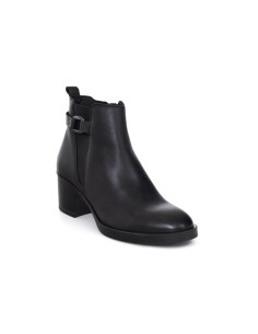 bottines femme de peau le noir W-CRIMINU-BLACK