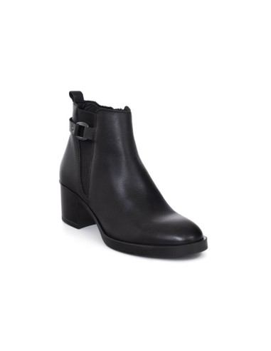 bottines femme de peau le noir W-CRIMINU-BLACK