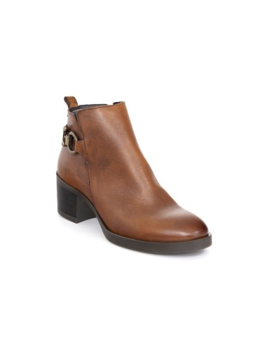 Light Brown leather women's boots