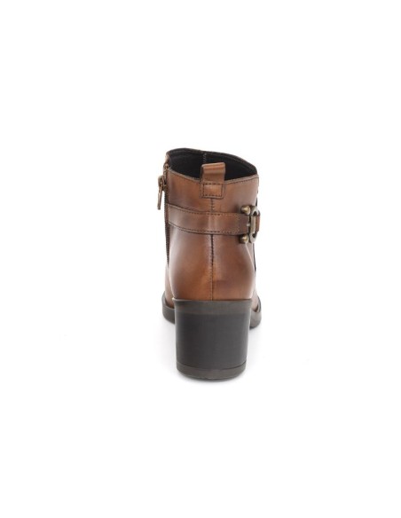 Light Brown leather women's boots